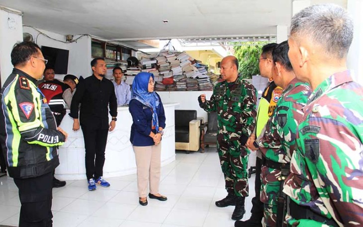 Dandim Bersama Kapolres Trenggalek saat Gencarkan Patroli Bersama