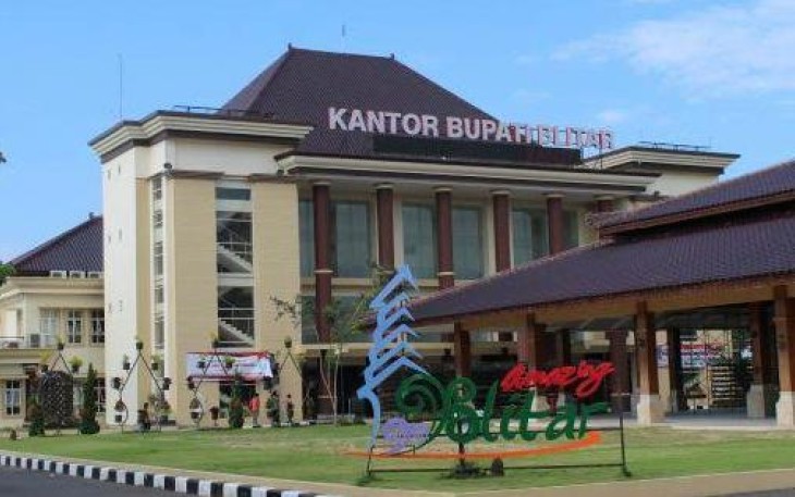 Kantor Bupati Blitar atau Pemkab Blitar (Ist.)