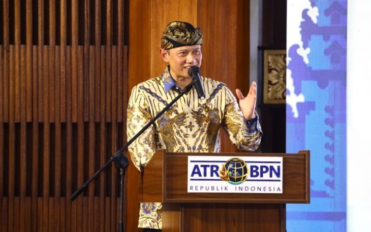 Menteri Agraria dan Tata Ruang/Kepala Badan Pertanahan Nasional (ATR/BPN), Agus Harimurti Yudhoyono (AHY) mendeklarasikan empat kabupaten di Provinsi Bali sebagai Kabupaten Lengkap pada Selasa (21/05/2024)