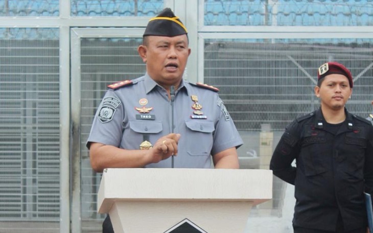 Kepala Lembaga Pemasyarakatan Kelas IIA Binjai, Theo Adrianus