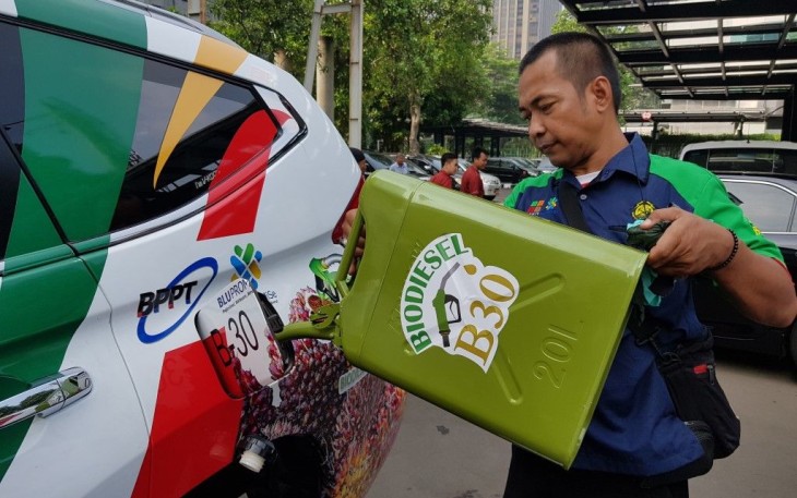 Ilustrasi penggunaan Biodiesel 