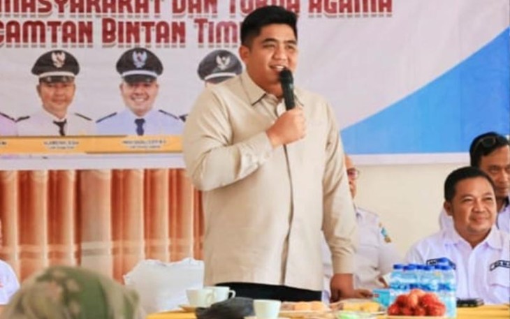 Bupati Bintan Roby Kurniawan SPWK