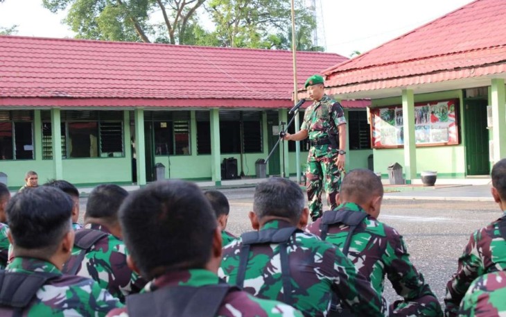 Dandim 1008/Tabalong saat Tekankan Netralitas TNI dalam Pemilu 2024