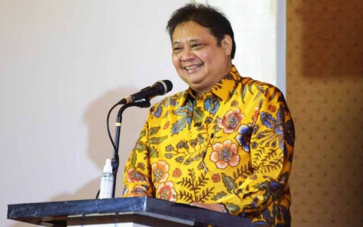 Menko Bidang Perekonomian Airlangga Hartarto