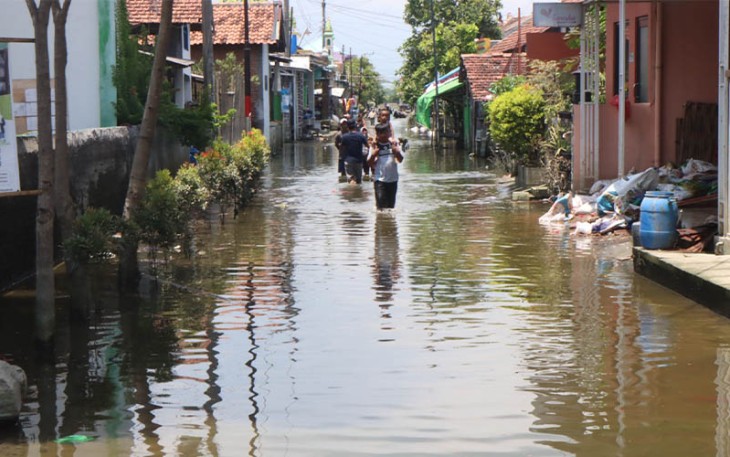 Kondisi pasca Banjir Demak