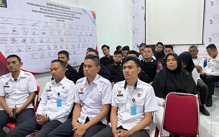 Lapas Kelas IIB Idi Gelar Rapat Dinas
