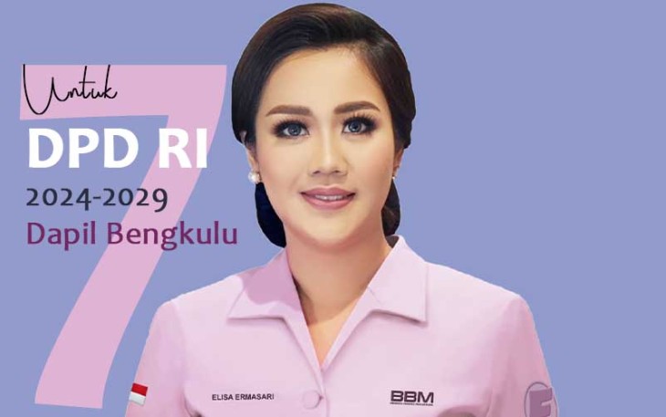 Calon DPD RI nomor urut 7 Elisa Ermasari