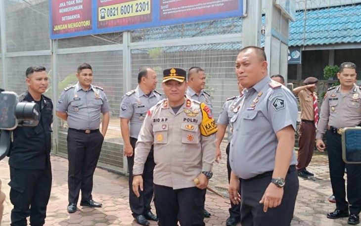 Lapas Binjai saat Terima Kunjungan Silaturahmi Kapolres