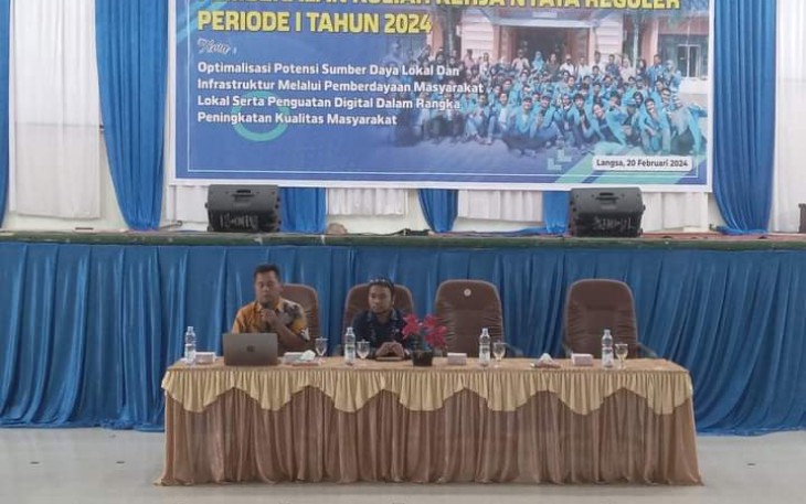 Dr. Darmawan M. Ali jadi Pemateri di KKN Universitas Samudra Langsa