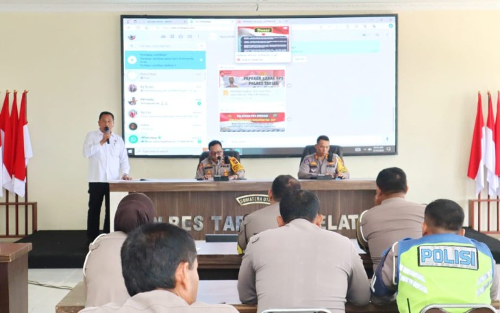 Kabag Ops Polres Tapanuli Selatan (Tapsel), Kompol Sisworo, SH, MH, didampingi Kasat Lantas, AKP Dahnial Saragih, SH, MH, menjelaskan, tujuan dari Ops Keselamatan Toba 2024, adalah untuk ciptakan Kamseltibcarlantas