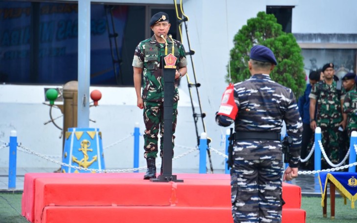 KRI dr Radjiman Wedyodiningrat-992 Tuntaskan Tugas Kemanusiaan Tiba di Tanah Air 