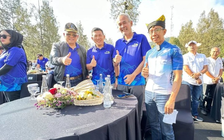 Anggota DPRD Jatim dr Agung Apresiasi Tour De Ijen