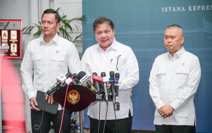 Menko Perekonomian Airlangga Hartarto 