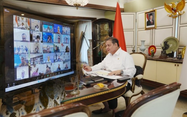 Menko Perekonomian Airlangga Hartarto 