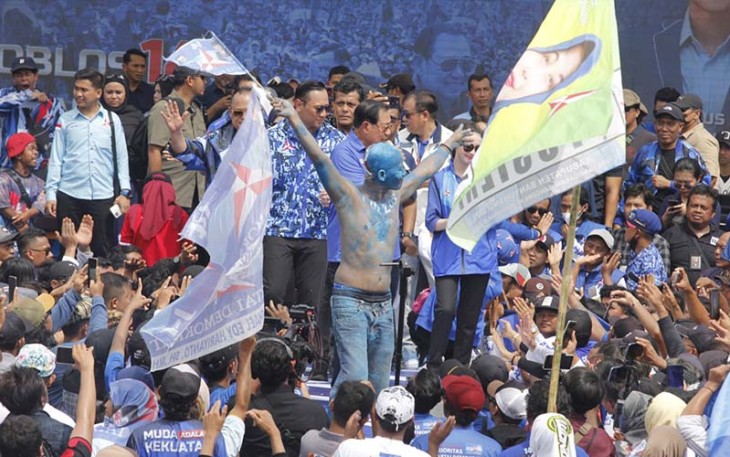 Puluhan Ribu Massa Hadiri Kampanye Demokrat Bersama Rakyat di Banyuwangi