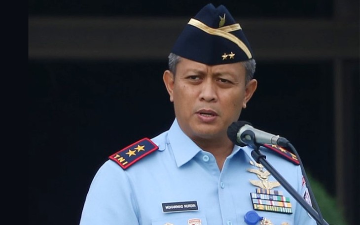 Panglima Komando Operasi Udara I Marsda TNI Mohammad Nurdin