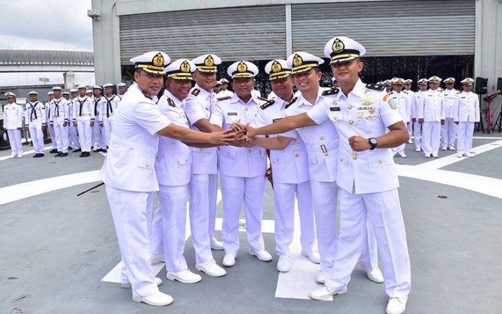 Sertijab Tiga Jabatan Koarmada KRI