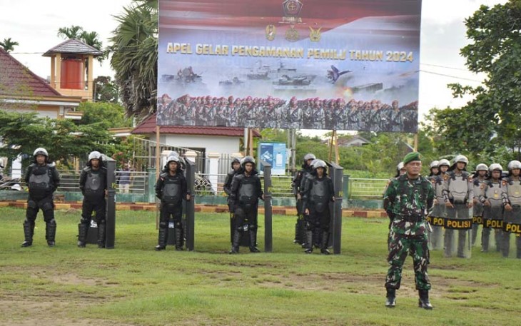 Satbrimob Polda Kalbar Apel Gelar Pasukan