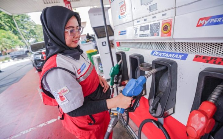 Ilustrasi SPBU Pertamina 