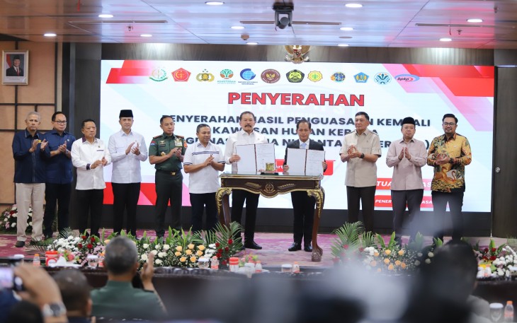 Satgas PKH Telah Menguasai Kembali Lahan Seluas 2 Juta Hektare