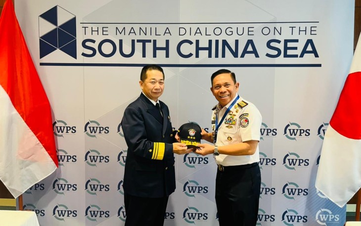 Bakamla RI dan JCG saat Gelar Pertemuan di Manila Dialogue 2025