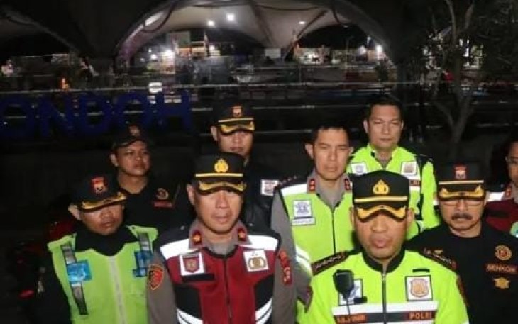 Kapolres Metro Tangerang Kota Pimpin Apel Cipta Kondisi Malam Hari