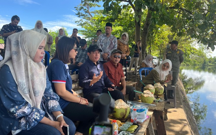 Wakil Menteri Pariwisata RI Ni Luh Puspa Kunjungi Objek wisata Danau Dendam Tak Sudah 