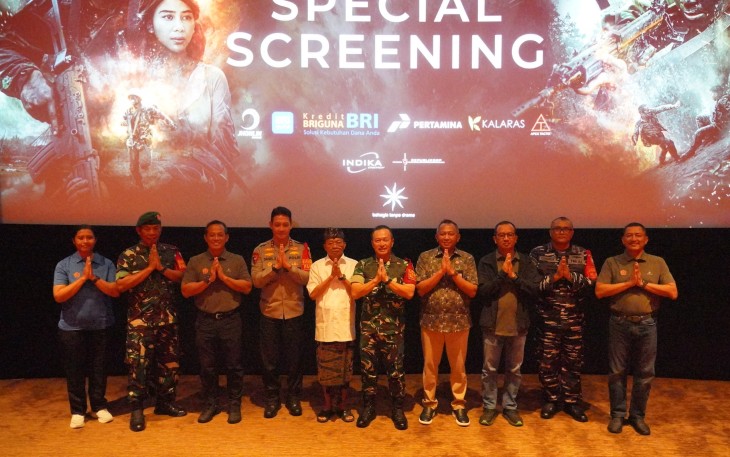 Pangdam IX/Udayana Bersama Forkopimda Bali Nobar Film “Believe”
