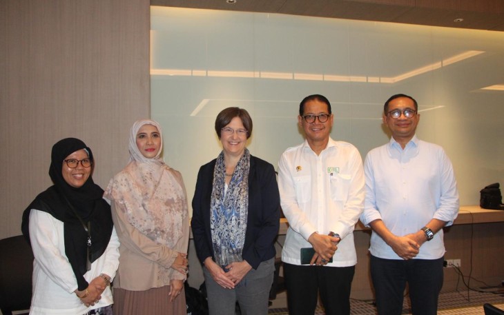  PT JGU Bahas Beras Fortiikasi dengan Badan Pangan Nasional