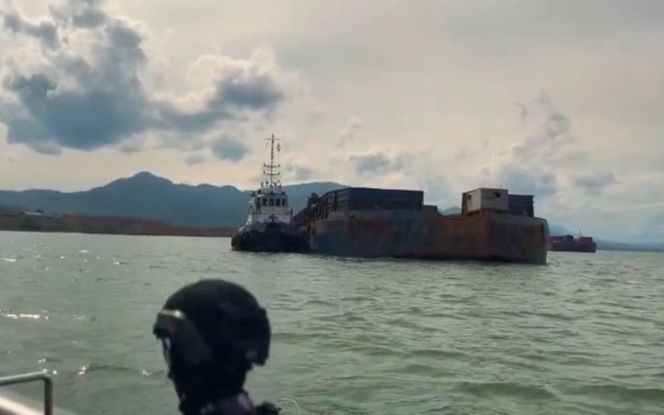 TNI AL Amankan Dua Kapal Pengangkut Nikel