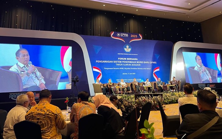 Pemerintah terus memperkuat pengawasan terhadap pelaksanaan Sistem Penerimaan Murid Baru (SPMB) Tahun Ajaran 2025/2026