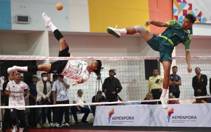 Seleknas cabang olahraga sepak takraw di Jakarta 