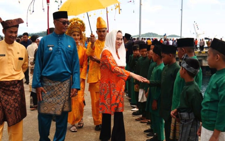 Event internasional Yacht Rally Sail to Natuna di Hadiri Oleh Bupati dan Wakil Bupati Natuna