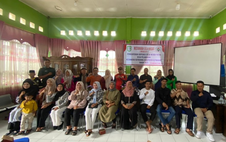 ‎Pemerintah Desa Pelangkian, Kecamatan Kepahiang, Kabupaten Kepahiang ‎Bentuk Kopdes Merah Putih