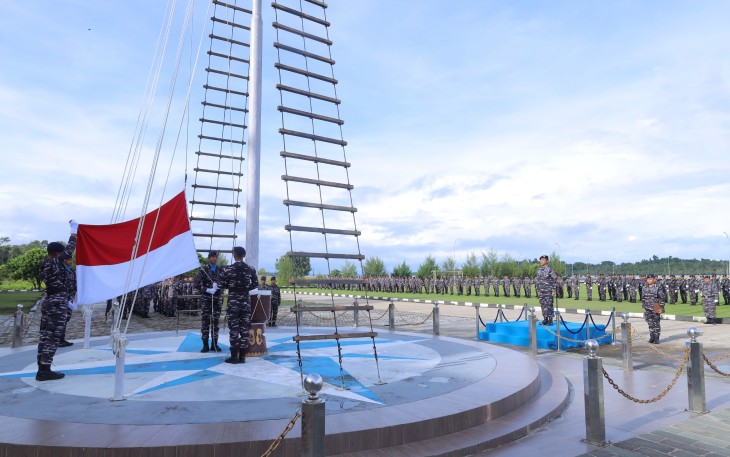 Koarmada III Gelar Upacara Bendera 17 September