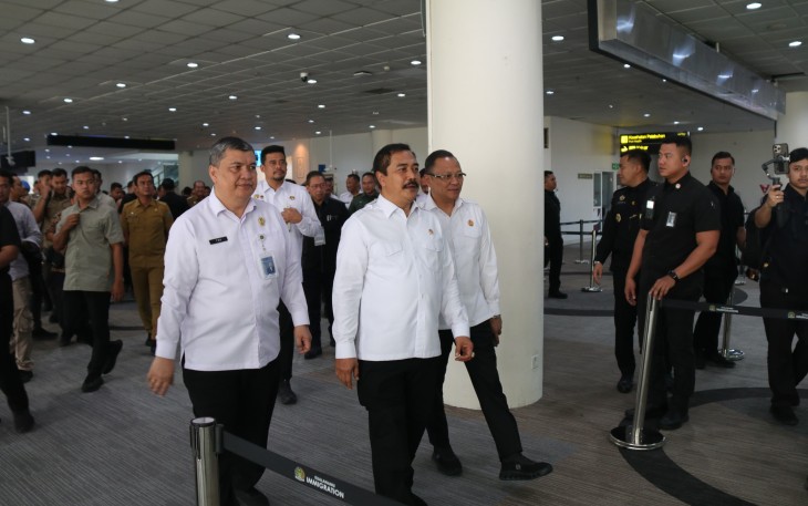 Menteri Imipas Resmikan 30 Unit Autogate di Bandara Kualanamu