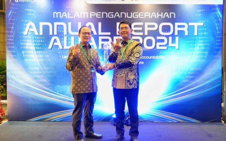 Bank Jatim Jadi Pemenang ARA 2024 Kategori BUMD Go Publik Keuangan