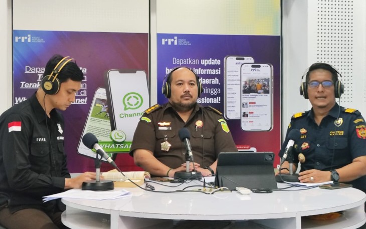 Kegiatan tersebut disiarkan secara langsung melalui Radio Republik Indonesia (RRI) Lhokseumawe, Selasa (16/12/2025).