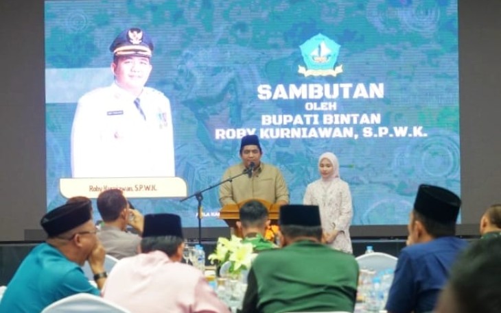 Bupati Bintan Roby Sampaikan Terimakasih Atas Sinergi dan Dedikasi saat Lepas Sambut Dandim 0315/TPI