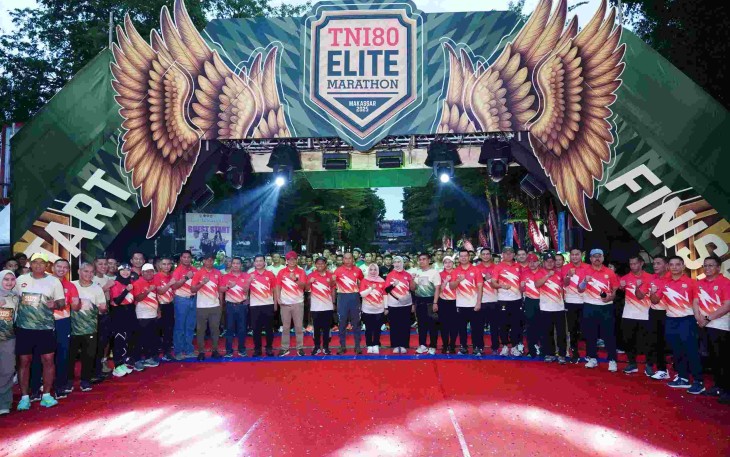 TNI 80 Elite Marathon Piala Panglima TNI 