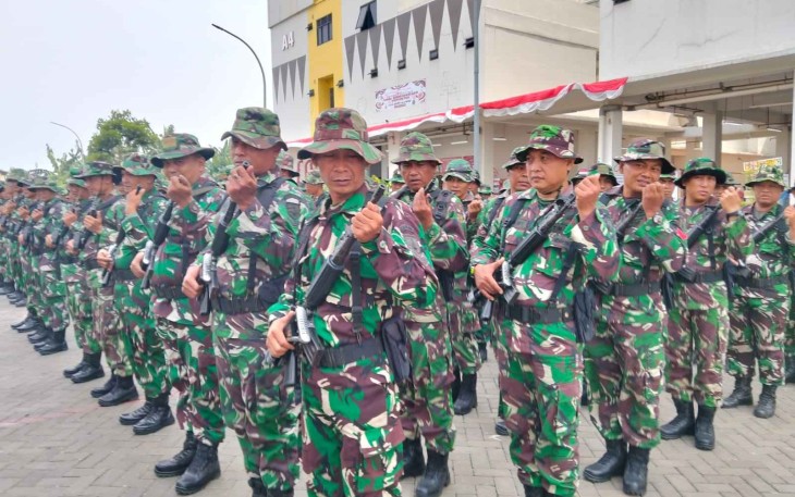 Prajurit Kodim 0801/Pacitan 