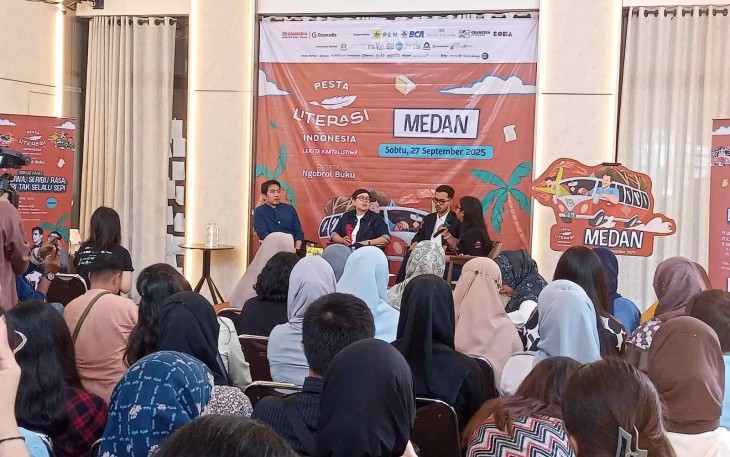 Pesta Literasi Indonesia 2025 di Medan, Sabtu (27/9)
