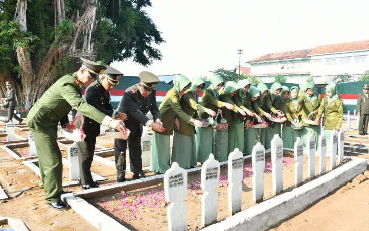 Ziarah rombongan Kodim 0802 Ponorogo 