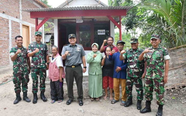 Pembangunan RTLH Kodim Ponorogo 