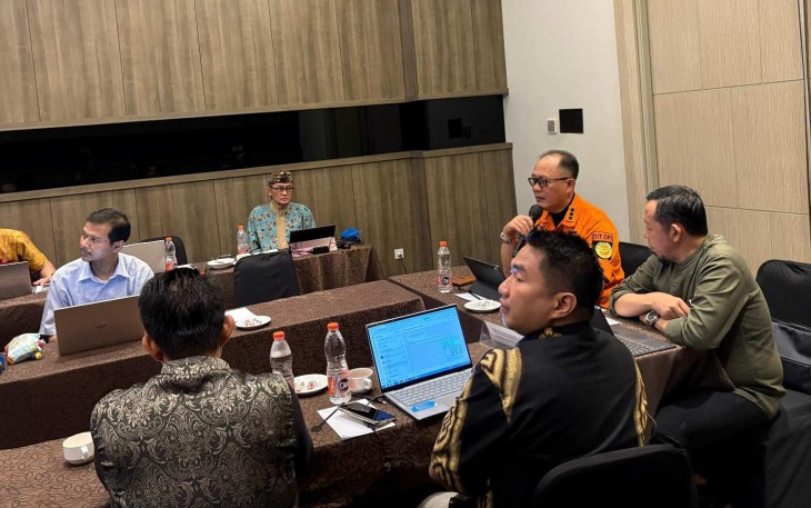 Kemenag bersama Basarnas menggelar FGD untuk membahas mitigasi risiko di pesantren, Jakarta, Jum'at (10/10)