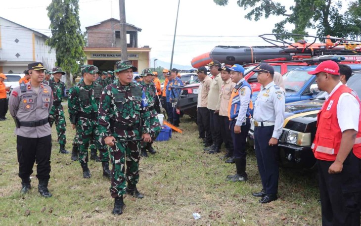 Latihan Lapangan Kodim Tulungagung