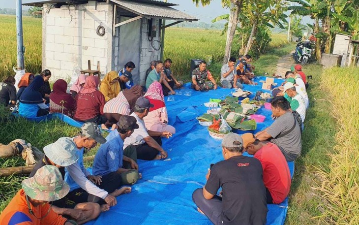 Syukuran tradisi Metil di wilayah desa binaan 