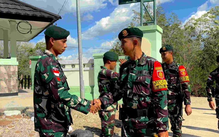 Dansatgas Yonarhanud 2 Kostrad Letkol Arh Endis Fahrul Rizal 