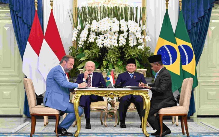 Disaksikan Presiden Prabowo dan Presiden Lula, Indonesia-Brasil Perkuat Kemitraan Strategis, Jakarta, Kamis (23/10)Sektor ESDM