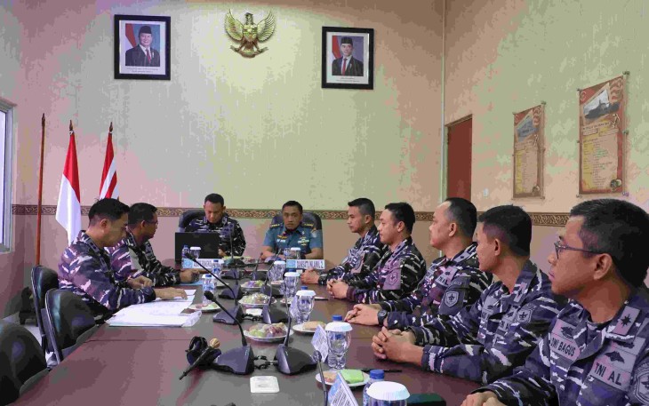 Uji Kompetensi Komandan KRI di Satlinlamil 2 Surabaya 